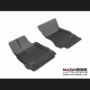 Mercedes-Benz S-Class (W221) Floor Mats (Set of 2) - Front - Black by 3D MAXpider